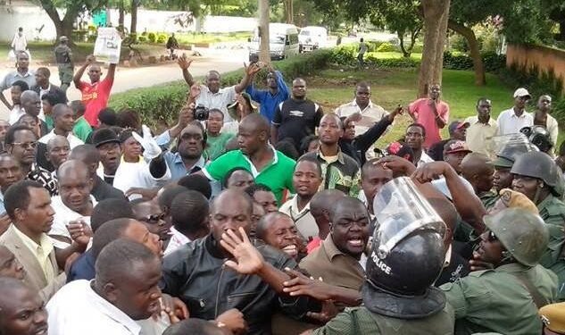 UPND-Cadres-clash-with-Police