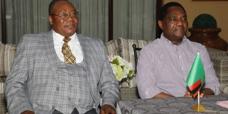 Chief Chisunka with President HH