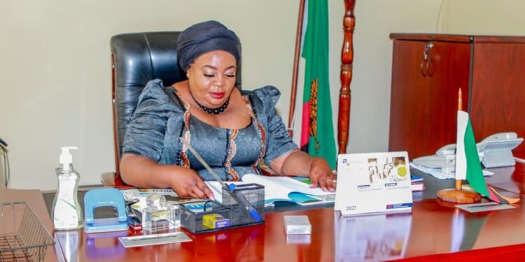 MINISTER of Community Development and Social Services Doreen Mwamba