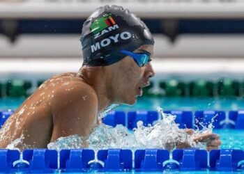 Swimmer Moyo finishes 4th at World Aquatics