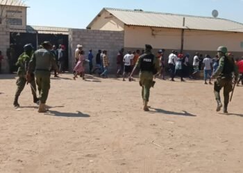 Police stop, teargas Nkombo campaign launch