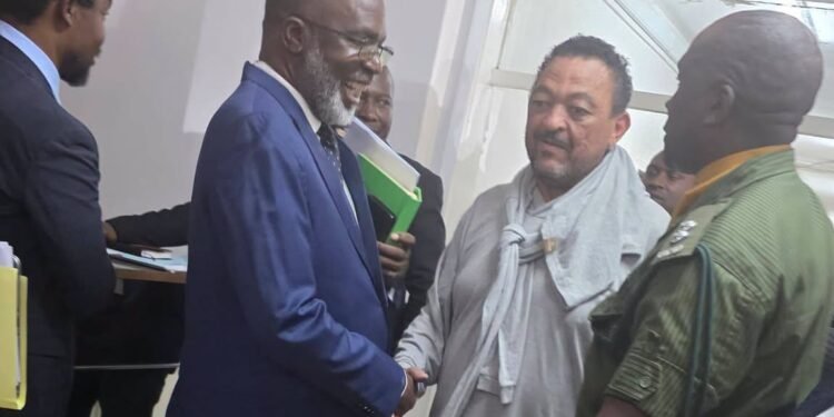Frail Findlay brought to court, finally