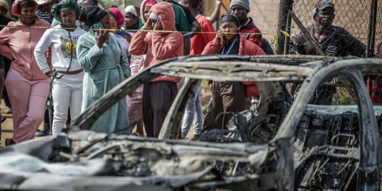 Two mass shootings in South Africa leave 28 dead